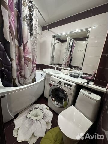 

2-к. квартира, 44 м², 2 кровати
