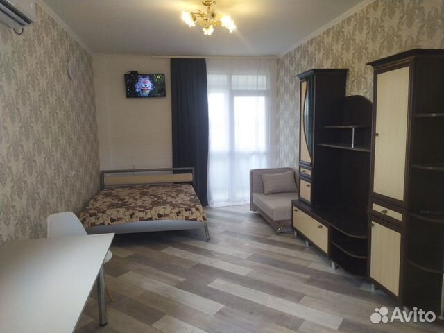 

Квартира-студия, 35 м², 2 кровати