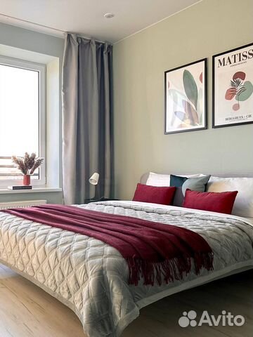 

1-к. квартира, 37 м², 1 кровать