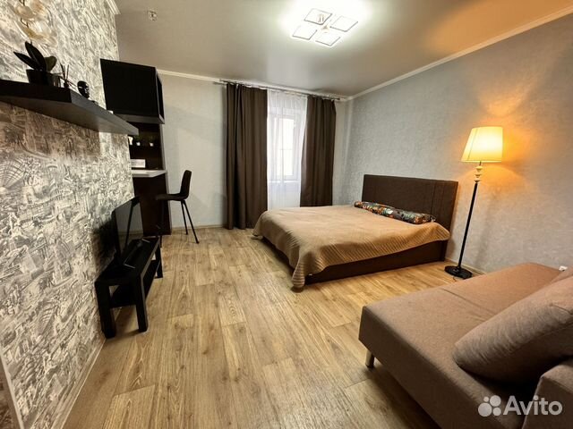 

Квартира-студия, 34 м², 2 кровати