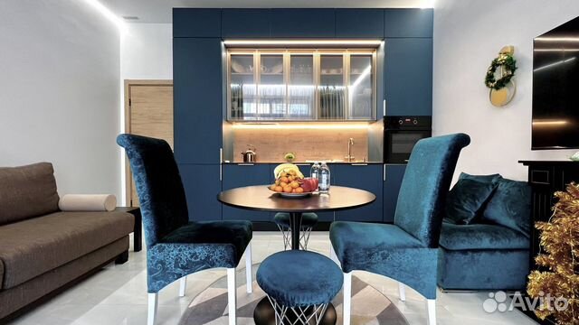 

1-к. квартира, 54 м², 2 кровати