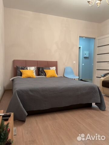

1-к. квартира, 38 м², 2 кровати