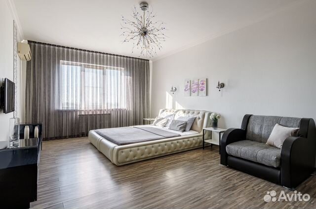 

1-к. квартира, 54 м², 2 кровати