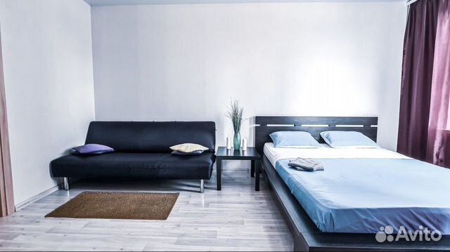 

Квартира-студия, 45 м², 1 кровать
