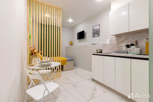 

Квартира-студия, 17 м², 1 кровать