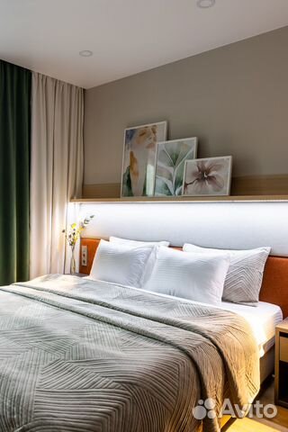 

Квартира-студия, 27 м², 1 кровать