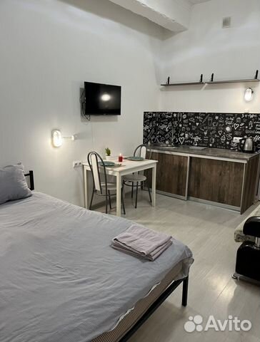 

Квартира-студия, 25 м², 2 кровати