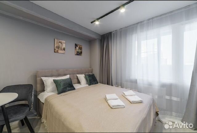 

Квартира-студия, 30 м², 2 кровати