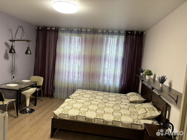 

Квартира-студия, 27 м², 1 кровать