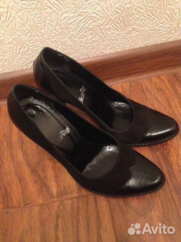 Итальянские кожаные туфли Marco Rizzi р.35