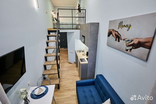 

1-к. квартира, 24 м², 2 кровати