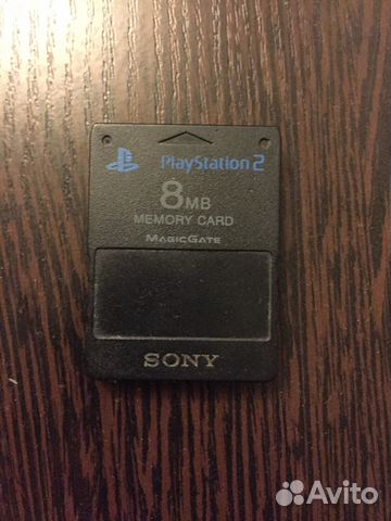 Карта памяти на 8mb для ps 2