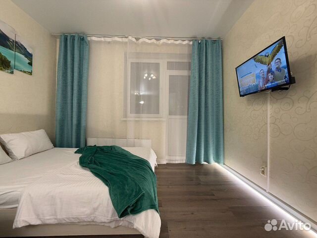 

Квартира-студия, 35 м², 2 кровати
