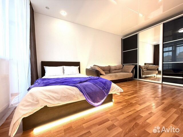 

1-к. квартира, 42 м², 2 кровати