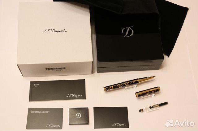 Перьевая S.T. Dupont American Art Deco / оригинал