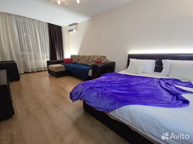 

1-к. квартира, 43 м², 2 кровати