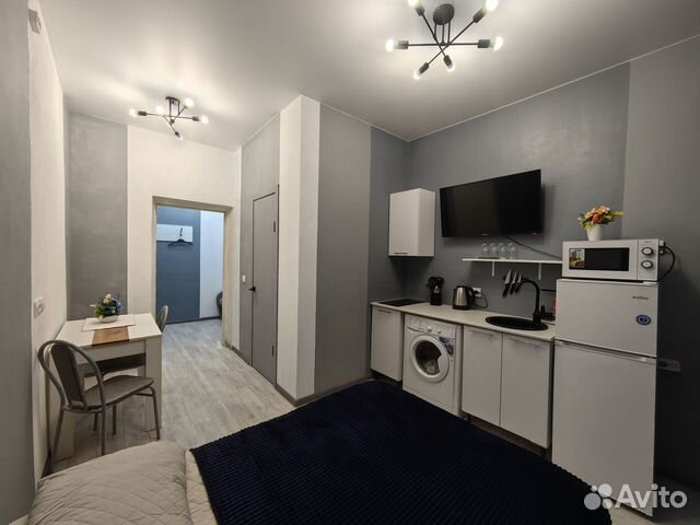 

Квартира-студия, 20 м², 2 кровати