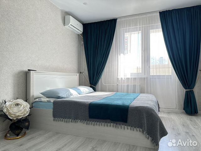 

1-к. квартира, 37 м², 2 кровати