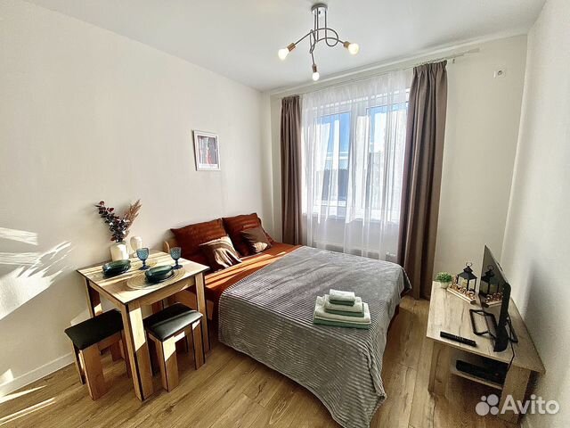 

Квартира-студия, 23 м², 1 кровать