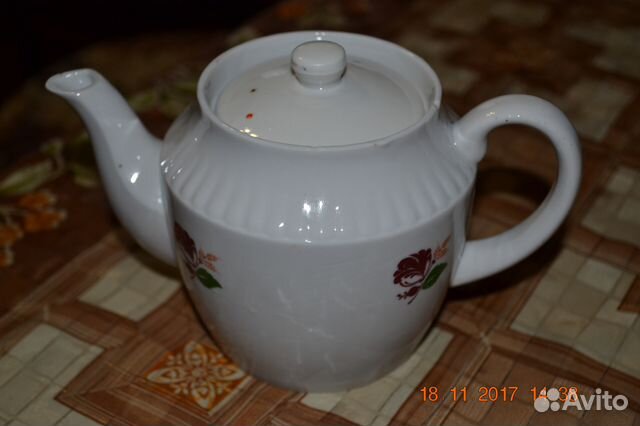 Фарфор СССР-Вербилки, Дулево заварочные чайники