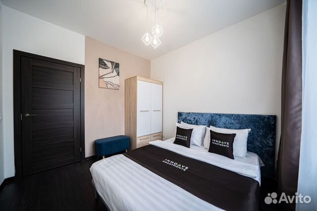 

1-к. квартира, 37 м², 2 кровати