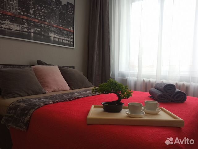 

1-к. квартира, 30 м², 2 кровати