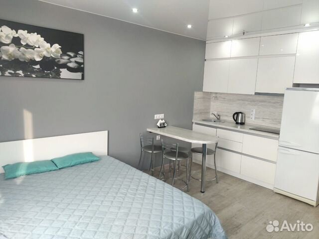 

Квартира-студия, 28 м², 2 кровати