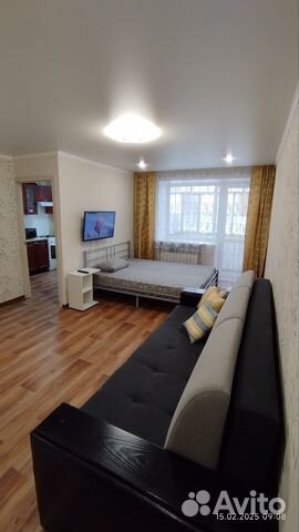 

1-к. квартира, 33,3 м², 2 кровати