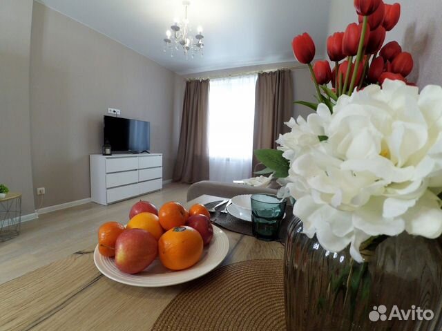 

1-к. квартира, 45 м², 2 кровати