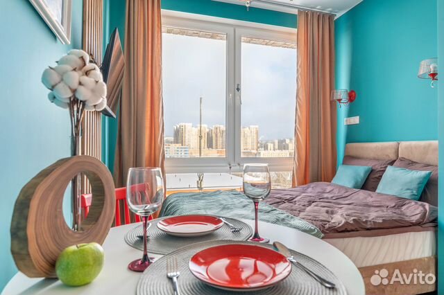 

Квартира-студия, 18 м², 1 кровать