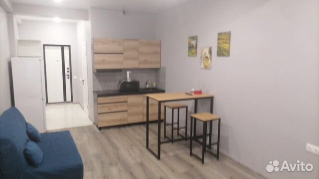 

Квартира-студия, 32 м², 2 кровати