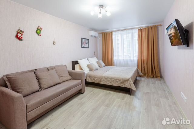 

1-к. квартира, 44 м², 2 кровати