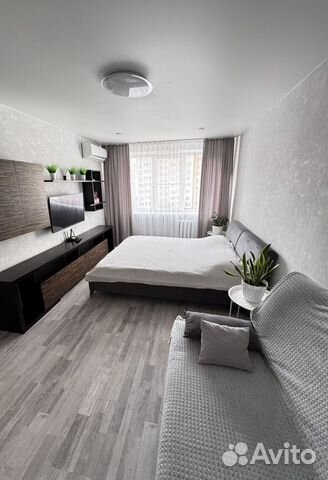 

1-к. квартира, 37 м², 2 кровати