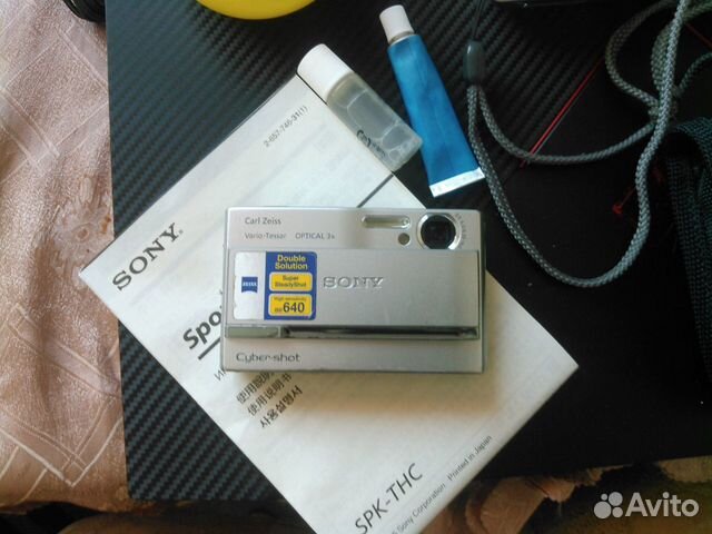 Фотоаппарат Sony DSC-T9 + спорт чехол Фотоаппарат Sony DSC-T9 + спорт чехол