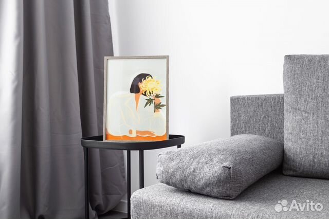 

1-к. квартира, 30 м², 2 кровати