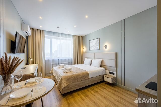 

Квартира-студия в апарт-отеле, 21 м², 3 кровати