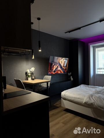 

Квартира-студия, 23 м², 2 кровати