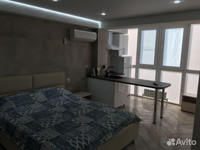 

Квартира-студия, 45 м², 2 кровати