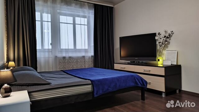 

2-к. квартира, 44 м², 2 кровати