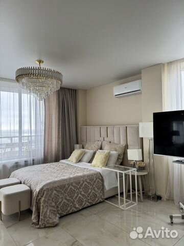 

Квартира-студия, 50 м², 2 кровати