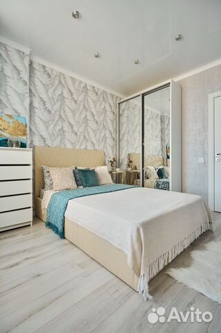 

2-к. квартира, 45 м², 2 кровати