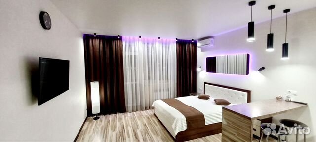 

Квартира-студия, 34 м², 1 кровать