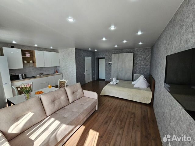 

1-к. квартира, 42 м², 2 кровати