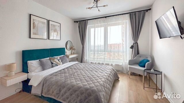 

Квартира-студия, 24 м², 1 кровать