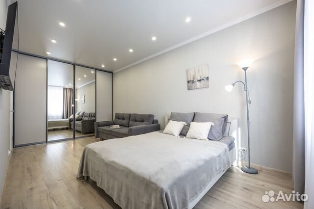 

1-к. квартира, 43 м², 2 кровати