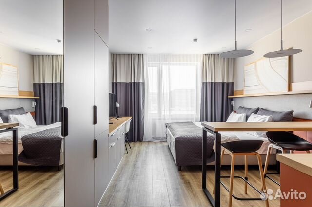 

Квартира-студия, 26 м², 1 кровать