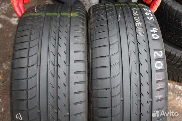 Шина бу R20 265/40 Goodyear Eagle F1 (asymmetric) Шина бу R20 265/40 Goodyear Eagle F1 (asymmetric)
