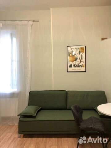 

Квартира-студия, 27 м², 2 кровати