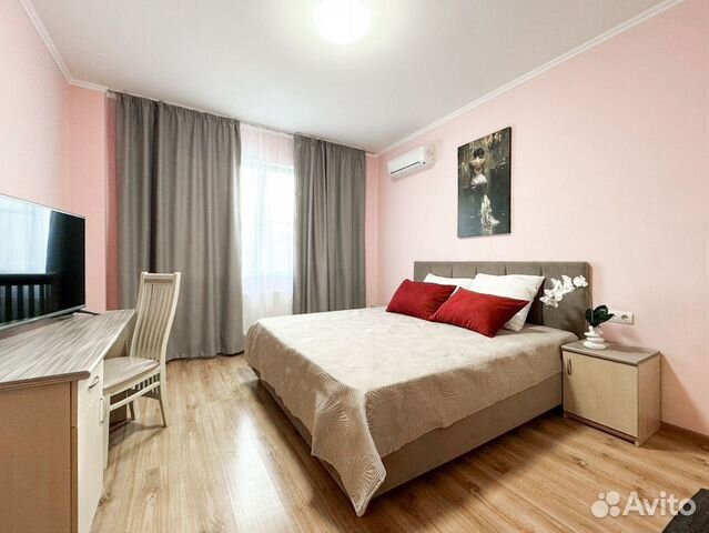 

1-к. квартира, 39 м², 2 кровати