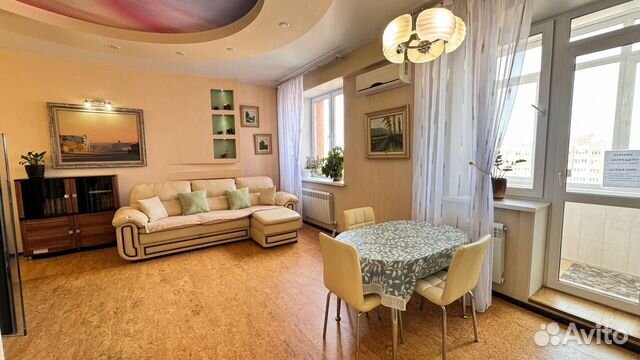 

3-к. квартира, 90 м², 3 кровати